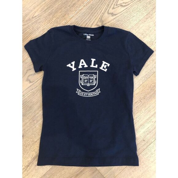 Yale Short Sleeved Tee, Youth M - Picture 1 of 3